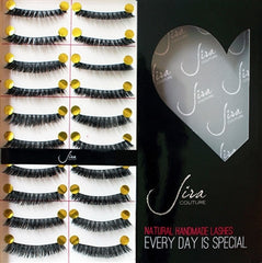 100% Natural Handmade Lashes (10 Pairs)