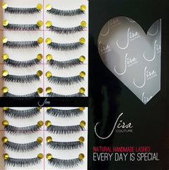 100% Natural Handmade Lashes (10 Pairs)