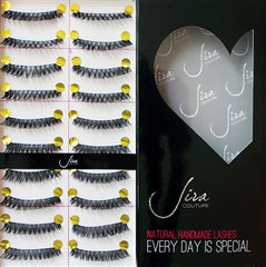 100% Natural Handmade Lashes (10 Pairs)